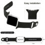 Silikonski športni pašček za Apple Watch Ultra 49mm / 46mm / 45mm / 44mm / 42mm - M/L - korale