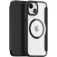 DUX DUCIS Skin X flip etui z MagSafe za iPhone 15 - črna