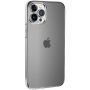 Hoco prozoren etui iz mehke plastike za iPhone 15 Pro - siva