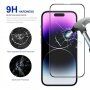 ENKAY kaljeno 3D Full Glue steklo za iPhone 15