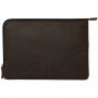 Decoded Waxed Slim usnjena torba za iPad Pro 12,9" / MacBook do 14" - rjava