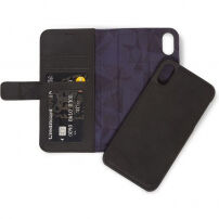 Decoded usnjena torbica 2in1 za Apple iPhone XS Max - črna