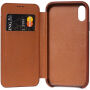 Decoded usnjena torba slim denarnica Apple iPhone XS Max Brown