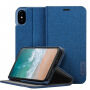 LAUT Apex Knit kovček za iPhone X - modro