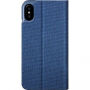 LAUT Apex Knit kovček za iPhone X - modro