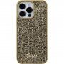 Guess Square Mirror Script Logo ovitek za iPhone 15 Pro Max - zlati
