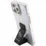Guess Grip Stand 4G Metal Logo transparentni ovitek s stojalom za iPhone 15 Pro Max - jasno