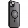 Next One Mist Shield ovitek z MagSafe za iPhone 15 - črna