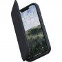 NJORD Leather flip etui z MagSafe za iPhone 14 - temno siva