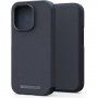 NJORD Leather flip etui z MagSafe za iPhone 14 Pro - temno siva