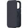 NJORD Leather flip etui z MagSafe za iPhone 14 Pro Max - temno siva