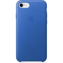 Originalna usnjena torbica Apple za iPhone 8/7 - elektro modra