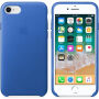Originalna usnjena torbica Apple za iPhone 8/7 - elektro modra