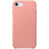Originalna usnjena torbica Apple za iPhone 8/7 - bledo roza
