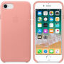 Originalna usnjena torbica Apple za iPhone 8/7 - bledo roza