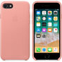 Originalna usnjena torbica Apple za iPhone 8/7 - bledo roza