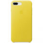 Originalna usnjena torbica Apple za iPhone 8 Plus / 7 Plus - pomlad rumeno