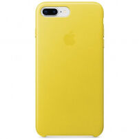 Originalna usnjena torbica Apple za iPhone 8 Plus / 7 Plus - pomlad rumeno