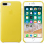 Originalna usnjena torbica Apple za iPhone 8 Plus / 7 Plus - pomlad rumeno