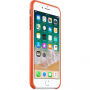 Originalna usnjena torbica Apple za iPhone 8 Plus / 7 Plus - svetlo oranžna