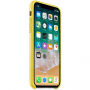 Originalna usnjena torbica Apple za iPhone X - pomlad rumeno