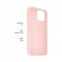 FIXED Story silikonski ovitek za iPhone 15 - roza