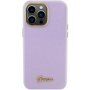 Guess Glitter Full Wrapped bleščeči ovitek za iPhone 15 Pro Max - vijolična