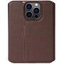 Decoded Detachable Wallet 2v1 odstranljiv flip etui za iPhone 14 Pro - rjava