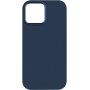 FIXED MagFlow silikonski etui z MagSafe za iPhone 15 - temno modra