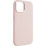 FIXED MagFlow silikonski etui z MagSafe za iPhone 15 - roza