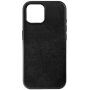 FIXED MagLeather usnjeni ovitek z MagSafe za iPhone 15 - črna
