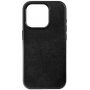 FIXED MagLeather usnjeni ovitek z MagSafe za iPhone 15 Pro - črna