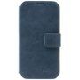 FIXED ProFit usnjen flip ovitek za iPhone 15 - temno modra