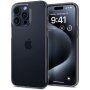 Spigen Crystal Flex transparentni etui za iPhone 15 Pro - siva