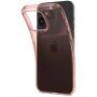 Spigen Crystal Flex transparentni etui za iPhone 15 Pro Max - roza