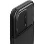 Spigen Optik Armor MagFit trpežen ovitek z drsnim pokrovom za fotoaparat in MagSafe za iPhone 15 Pro Max - črna