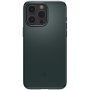 Spigen Thin Fit ultratanek etui za iPhone 15 Pro Max - temno zelena