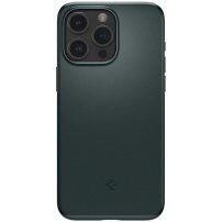 Spigen Thin Fit ultratanek etui za iPhone 15 Pro Max - temno zelena