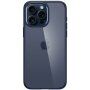Spigen Ultra Hybrid transparentni ovitek za iPhone 15 Pro Max - temno modra