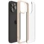 Spigen Ultra Hybrid transparentni ovitek za iPhone 15 Pro Max - bež