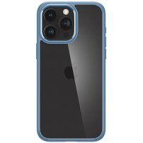 Spigen Ultra Hybrid transparentni ovitek za iPhone 15 Pro Max - modro