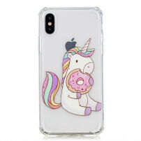 Zaščitna prevleka za iPhone X / XS - samoroga