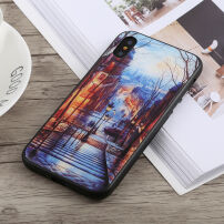 Ovitek za iPhone X / XS - ulica v dežju