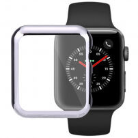 Ohišje z zaščito zaslona za Watch 42mm (2. / 3. gen.) - srebro