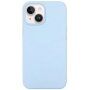 Silikonski pokrov za iPhone 15 Plus - svetlo modra