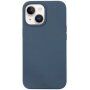 Silikonski pokrov za iPhone 15 Plus - temno modra