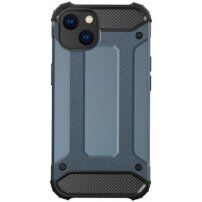 Super trpežna prevleka "Armor" za iPhone 15 Plus - temno modra