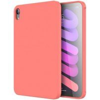 MUTURAL mat silikonski pokrov za iPad mini 6 / mini 7 - koralna