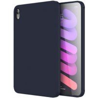 MUTURAL mat silikonski pokrov za iPad mini 6 / mini 7 - temno modra