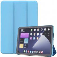 Mat ovitek s stojalom za iPad mini 6 / mini 7 - modro